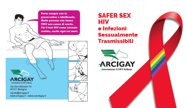 Consigli per il sesso sicuro omosessuale (anale e orale) a studenti minorenni. Accade in una scuola