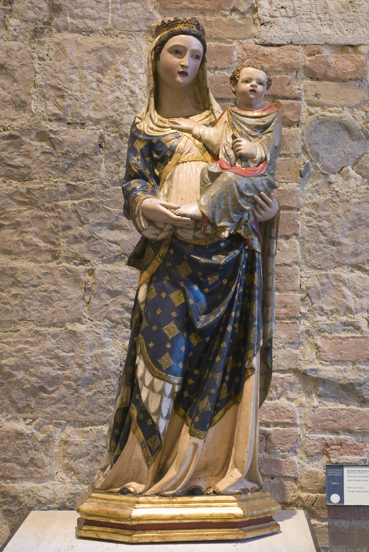 MAESTRO DELLA MADONNA DI SANT'AGOSTINO, Madonna col Bambino
