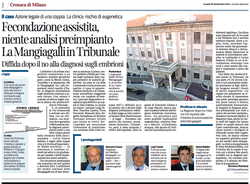 diagnosi-preimpianto-fecondazione-mangiagalli-corriere-milano