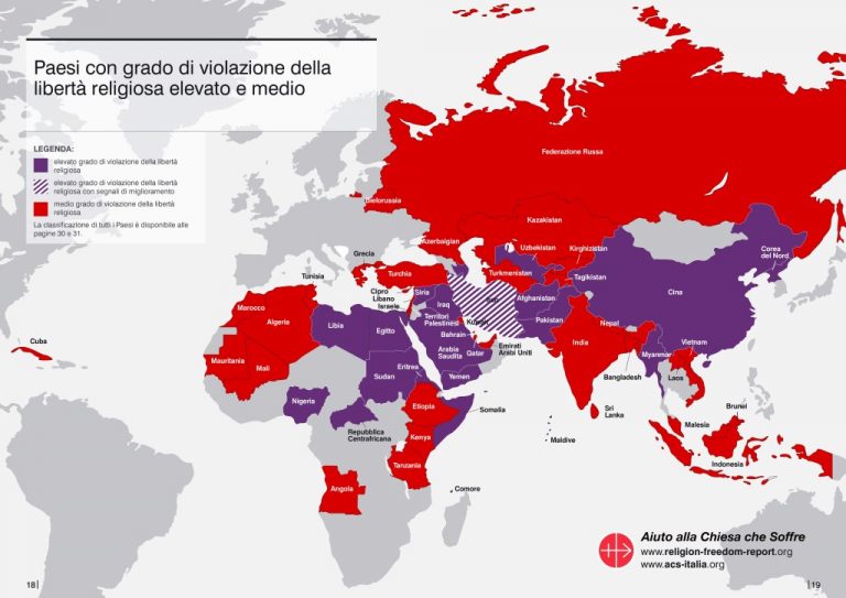 Rapporto sulla libertà religiosa nel mondo: i cristiani sono il gruppo maggiormente perseguitato