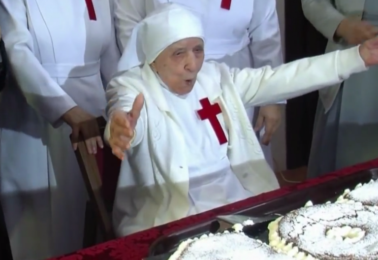 «Dove il Signore mi mette, quello è il posto giusto per me». Altri 108 di questi anni, suor Candida