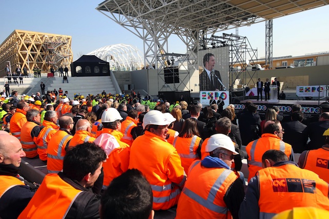 Expo: Renzi, mostriamo Italia che ha anche un futuro