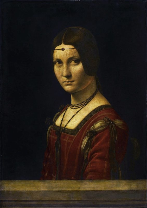 LA BELLE FERRONIERE DI LEONARDO PRESTATA AL LOUVRE ABU DHABI