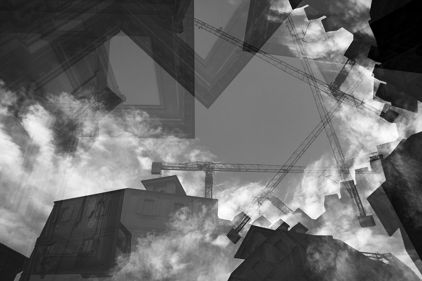 Luca Scarpa (2015) Metropolis urbane #3 Stampa fotografica su carta Hahnemühle photo rag B/W, Cm 40 x 60, Ed. 1/5 Courtesy l’artista e Glenda Cinquegrana Art Consulting