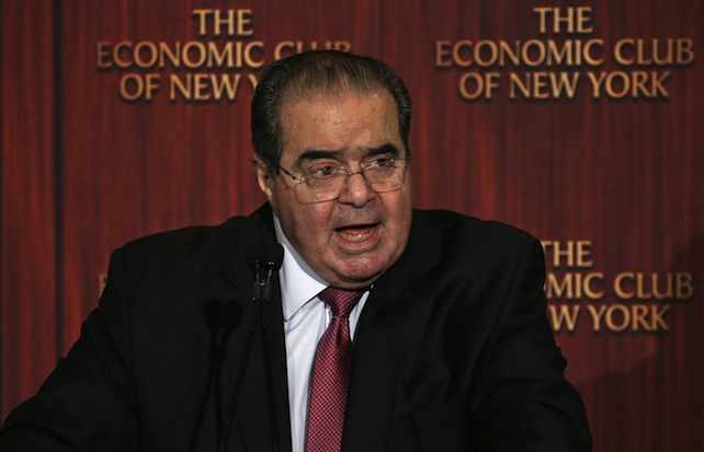 Antonin Scalia. Questo era un giudice