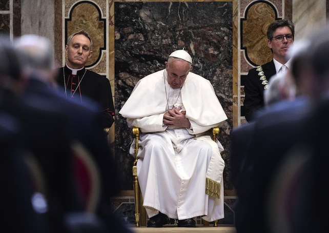 Il Papa e la “medaglia massonica” europea
