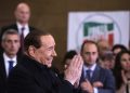 Il leader di Forza Italia, Silvio Berlusconi, durante il suo intervento alla presentazione delle liste FI a Roma, 10 maggio 2016. 
ANSA/ANGELO CARCONI