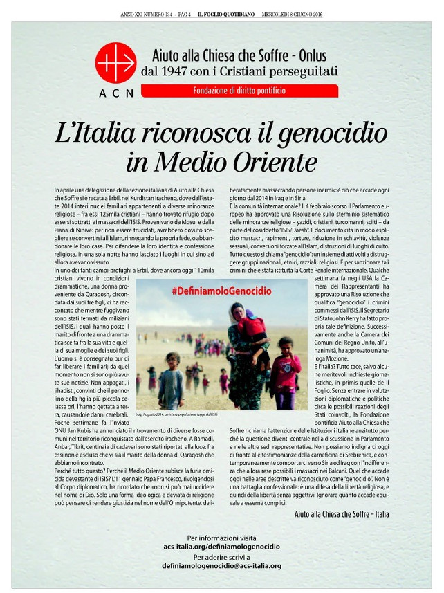 genocidio-cristiani-appello-acs-foglio