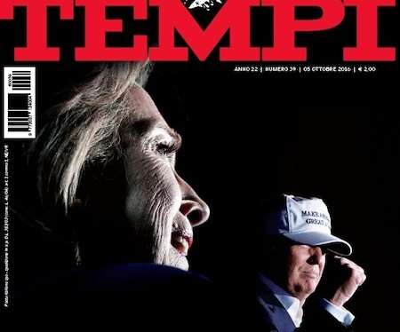 Donald o Hillary? Cosa c’è su Tempi in edicola