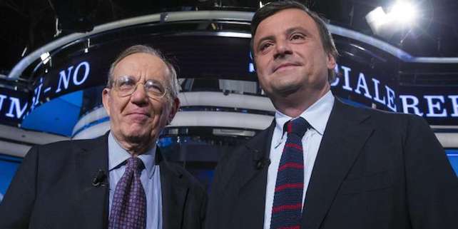 Padoan e Calenda, due tecnici a contendersi la scena