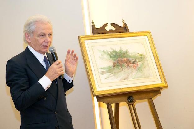 “Cavallo e Calesse” di Boldini al Vittoriano