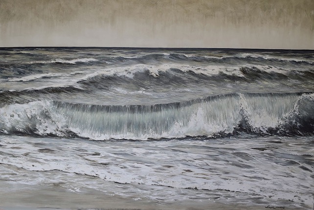 Onde d’artista firmate Montagna. Il mare di Roma arriva in galleria