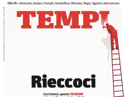 Rieccoci. Cosa c’è (e chi ha scritto) sul primo numero di Tempi