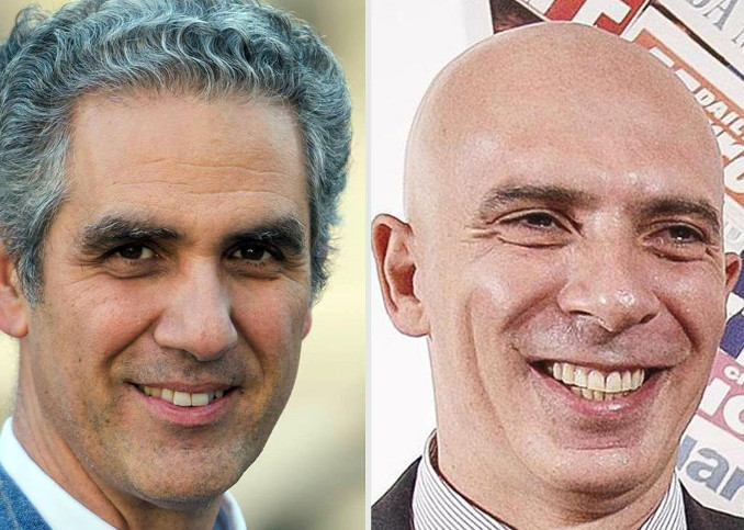 Marcello Foa e Fabrizio Salini, presidente e amministratore delegato della Rai
