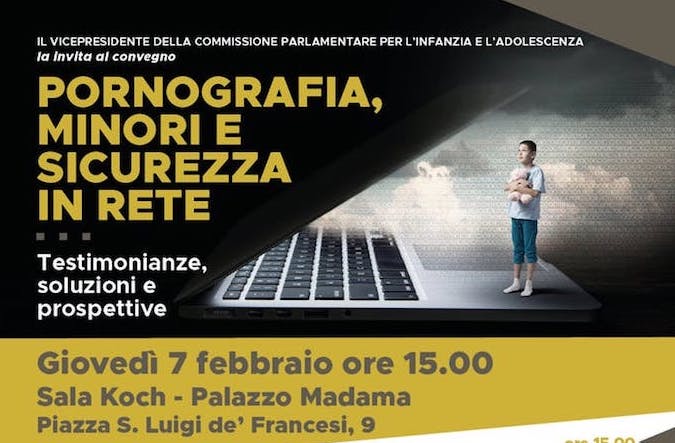 Pornografia, minori e sicurezza in rete