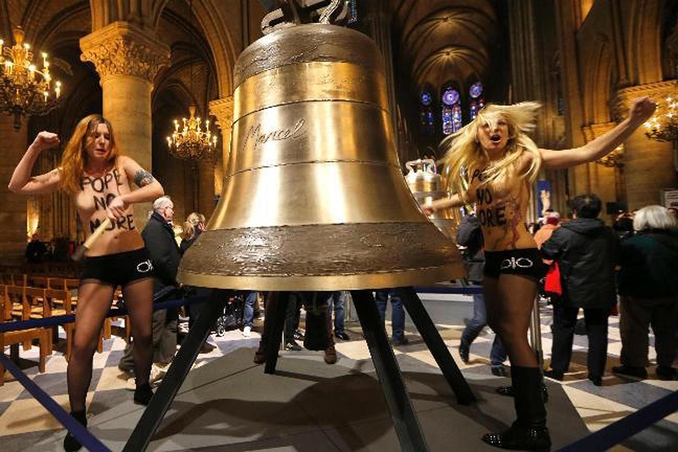 Tranquille donne, a difendervi al G7 c’era la “sex-tremista” Inna Shevchenko