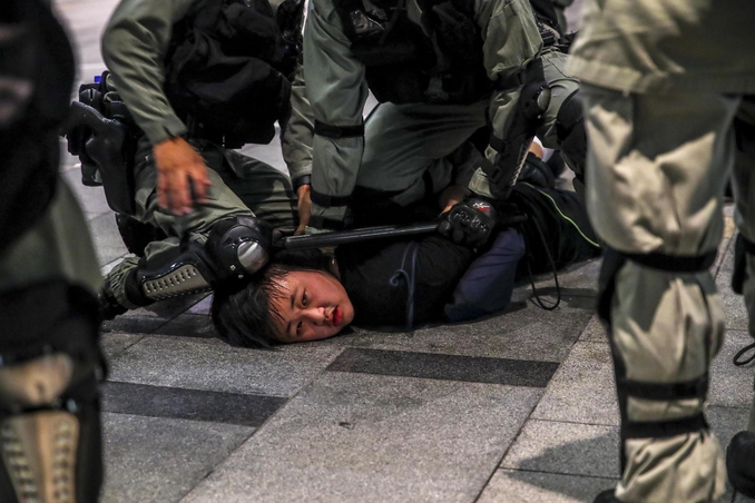 hong kong cina proteste