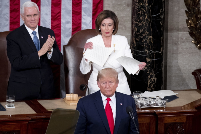 usa trump pelosi impeachment