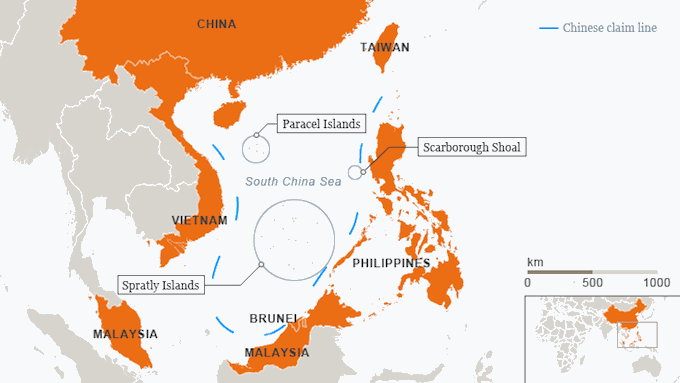 Il conflitto Cina-Usa si sposta sulla “Linea dei 9 trattini”