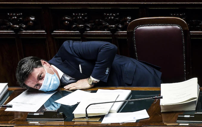 Conte nun se schioda
