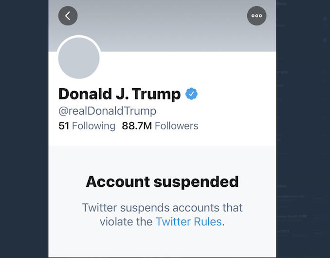 Perché non è giusto che Twitter blocchi Trump