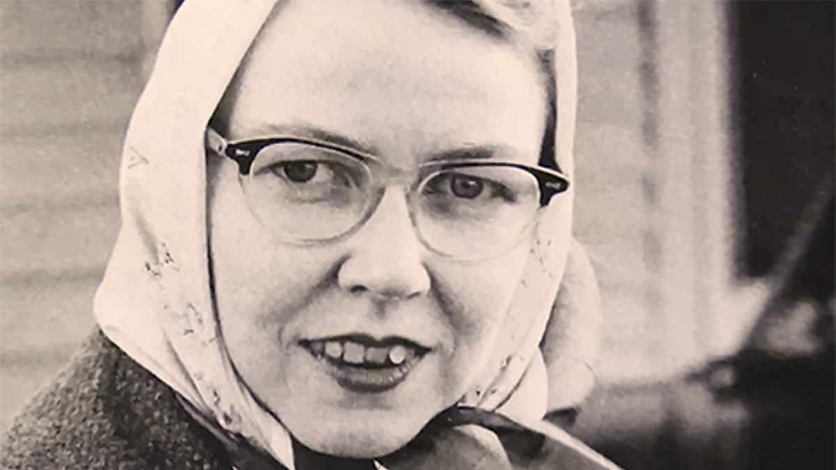 Immagine di Flannery O'Connor tratta dal film 