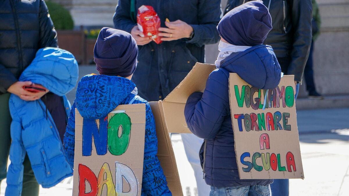 scuola dad covid