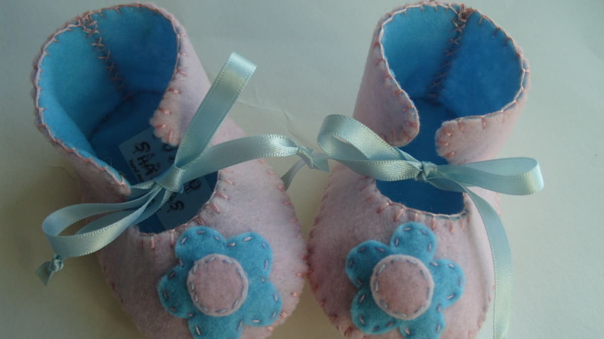 Scarpine da bambina neonata