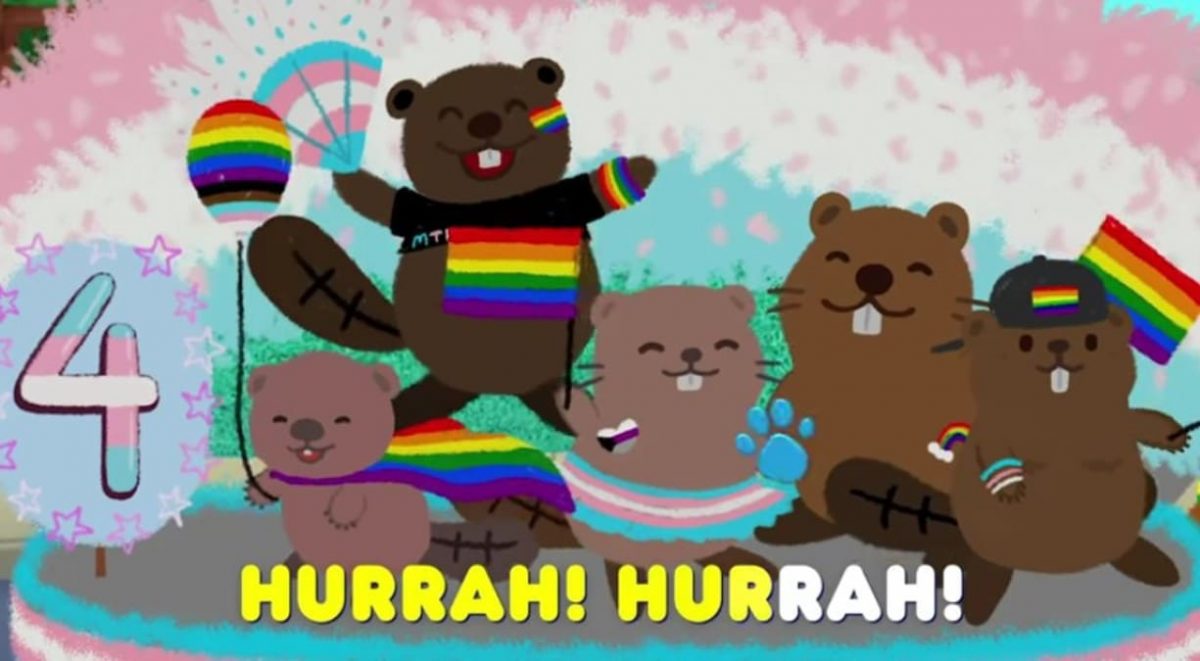 C'è anche un castoro con le cicatrici della mastectomia tra le famiglie transgender della canzone cantata dalla drag queen Nina West nel cartone Blue's Clues & You! dedicato al Pride