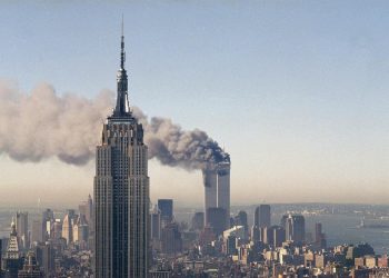 Le torri Gemelle di New York l'11 settembre 2001