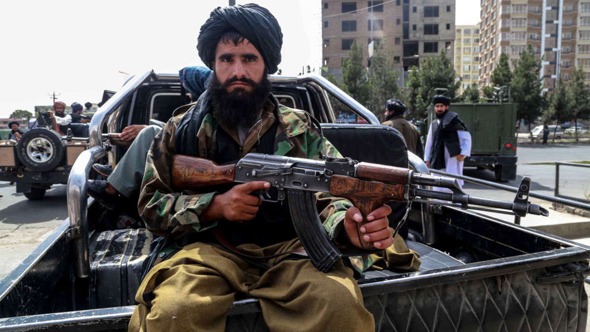 Combattente talebano in Afghanistan