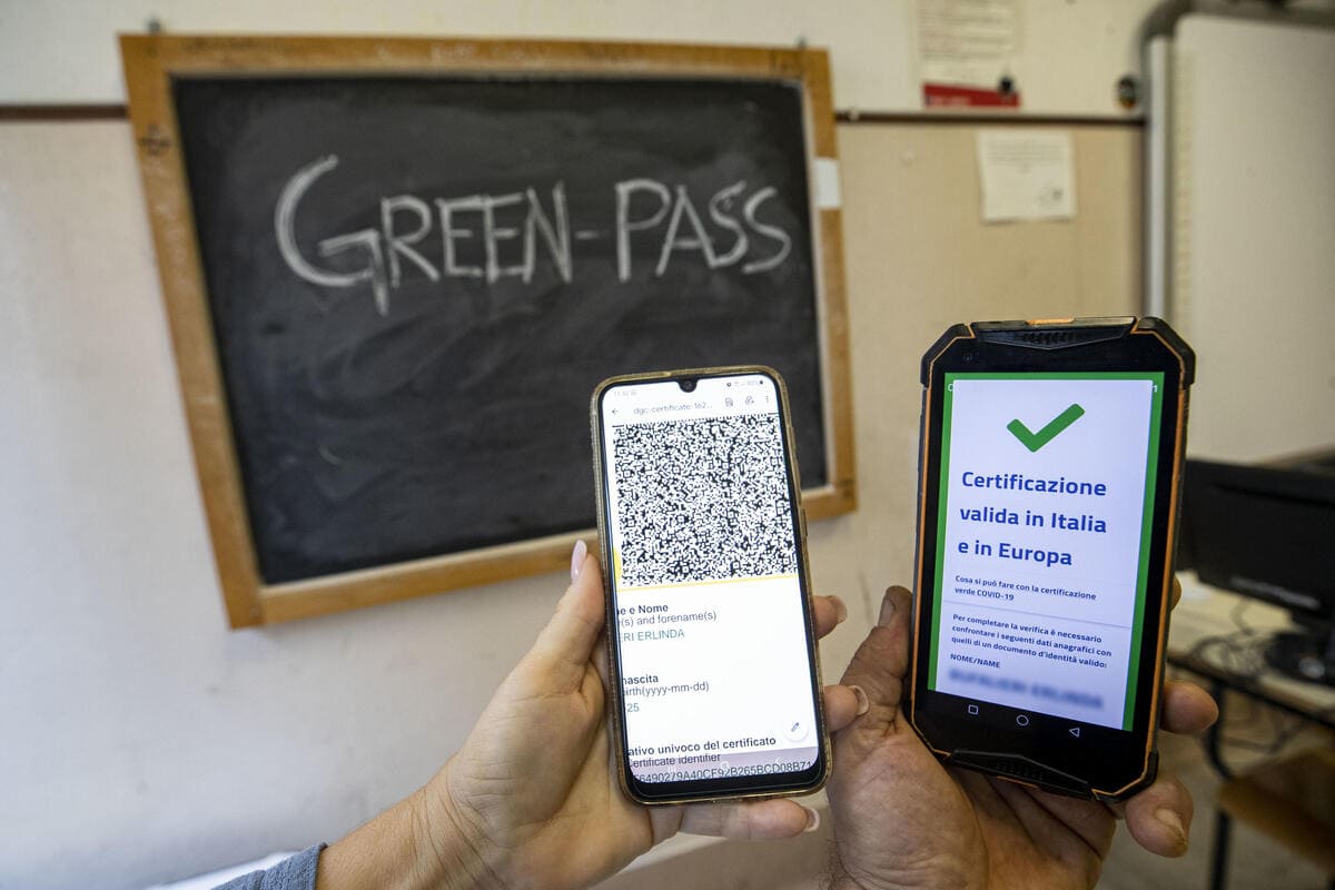 Green pass sul cellulare