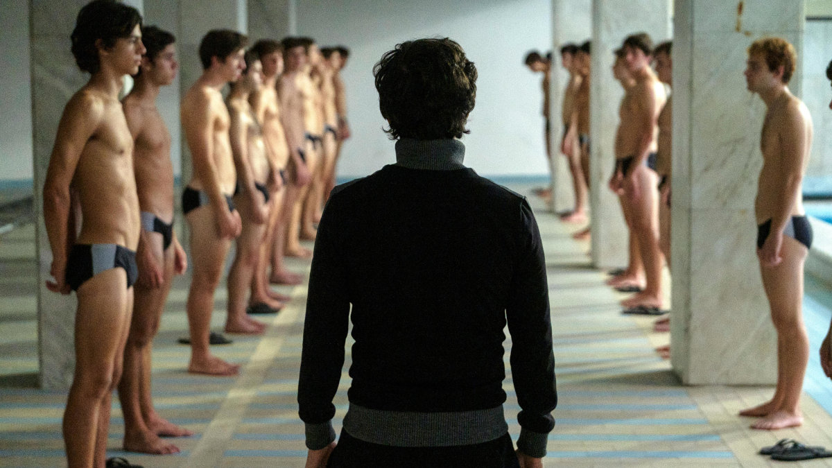 Una scena del film La scuola cattolica