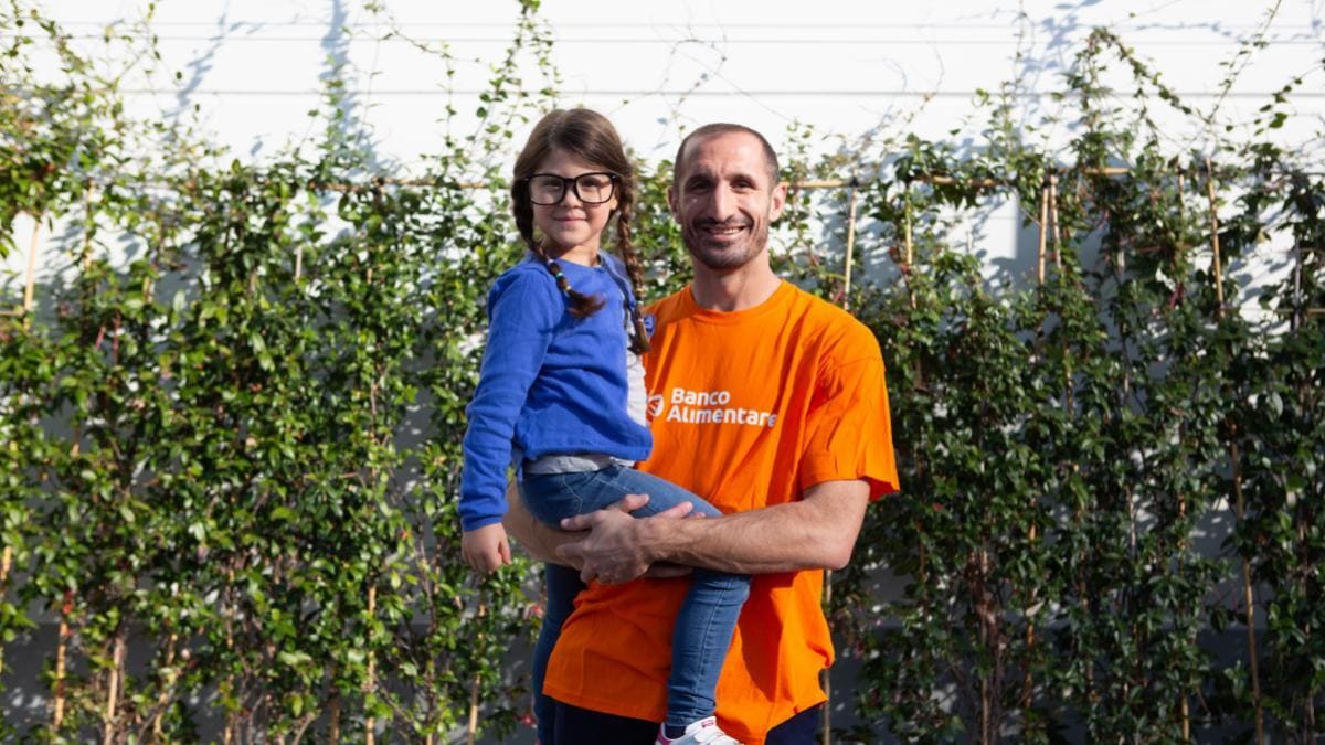Giorgio Chiellini è il testimonial 2021 della colletta alimentare