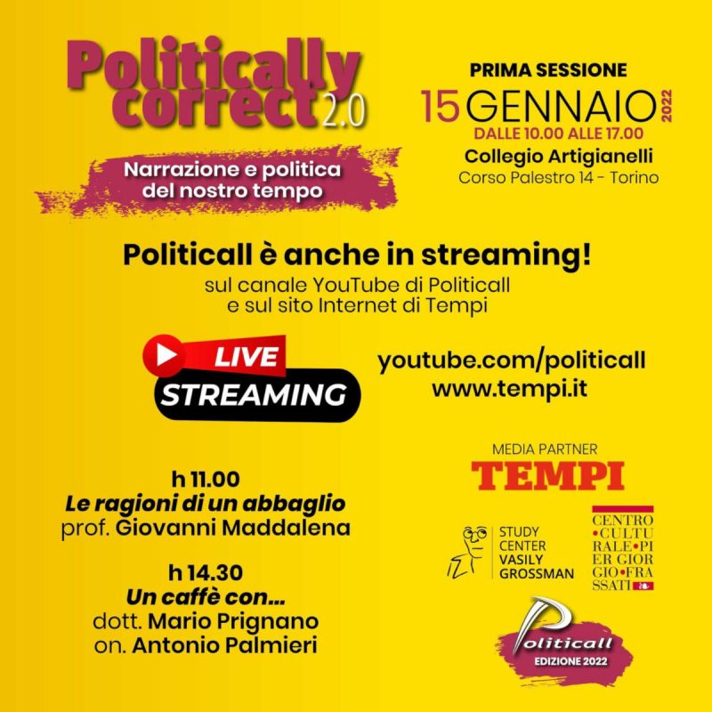 Locandina di Politicall - Edizione 2022, prima sessione