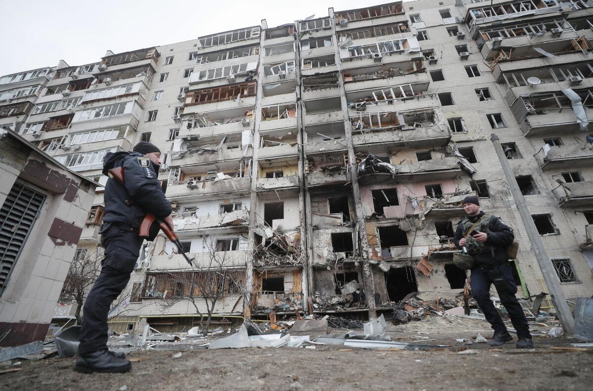 Kiev, Ucraina, 22 febbraio 2022