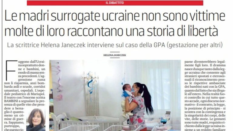 Nessuna “storia di libertà”, il mercato delle surrogate ucraine è una tragedia