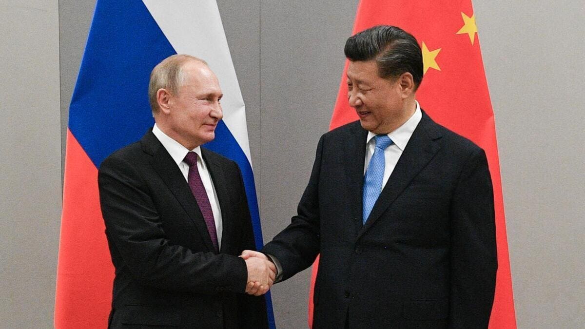 I presidenti di Russia e Cina, Vladimir Putin e Xi Jinping