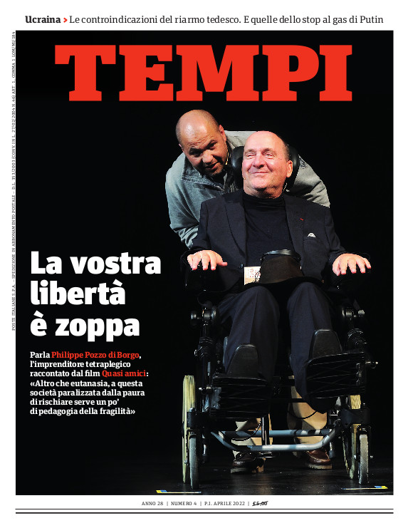 L’eroe di “Quasi amici” (e una sorpresa per giugno). Che cosa c’è su Tempi di aprile