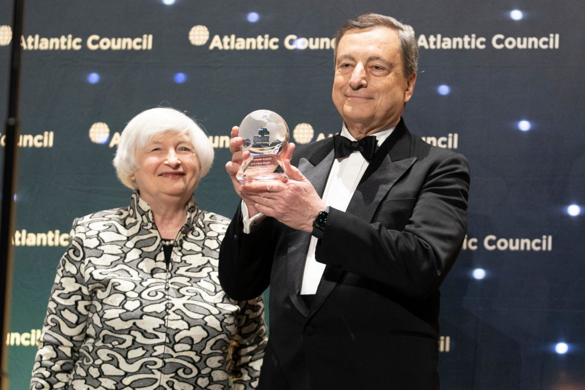 Janet Yellen e Mario Draghi