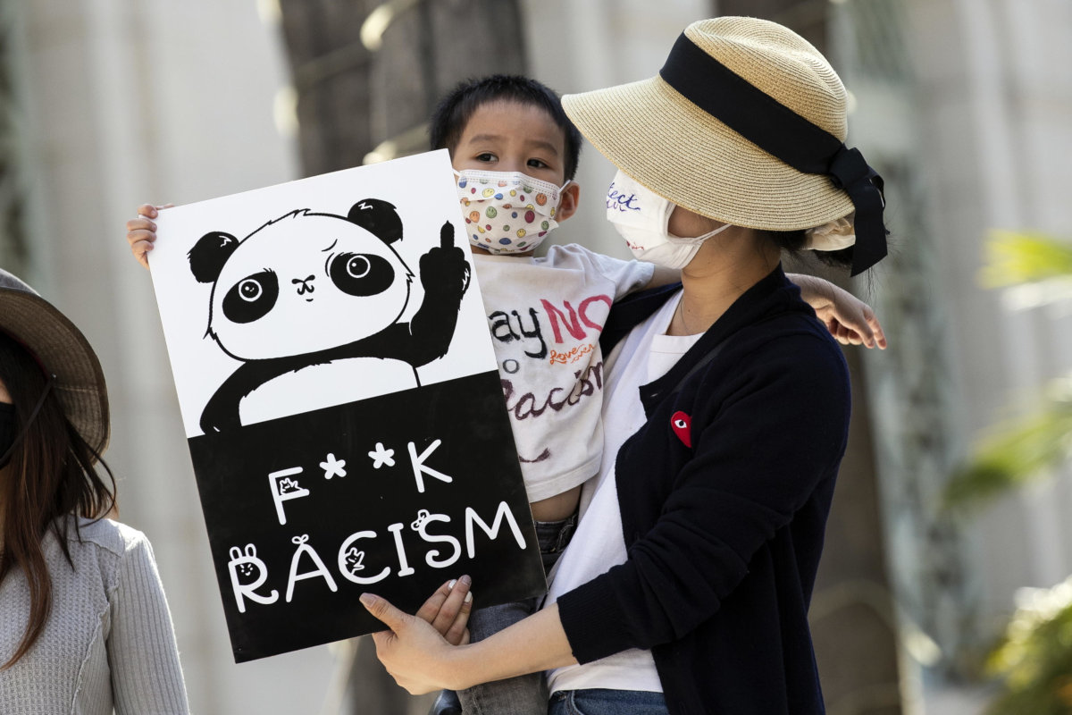 Protesta antirazzista a Los Angeles