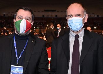 Matteo Salvini e Enrico Letta