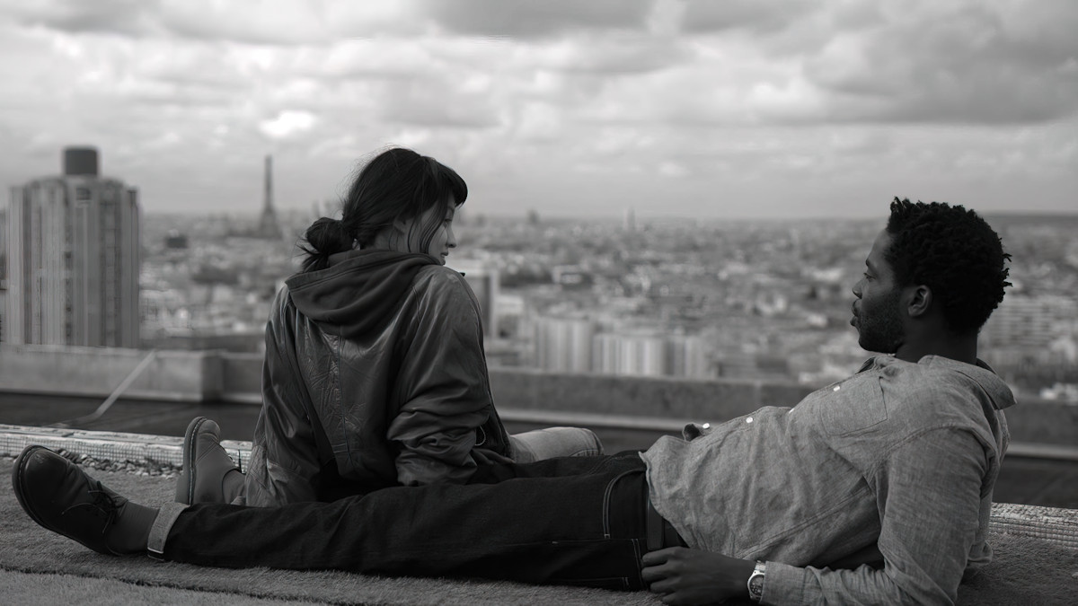 Una scena del film Parigi, 13Arr.