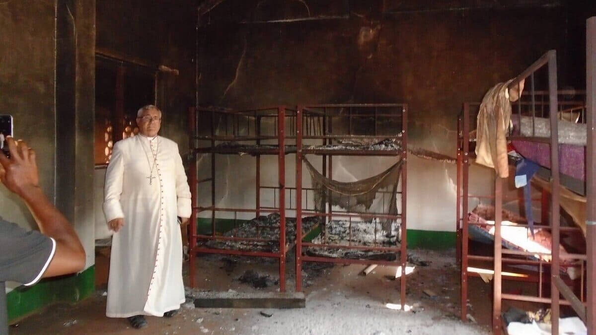 Il vescovo di Nacala, Mozambico, Alberto Vera Aréjula