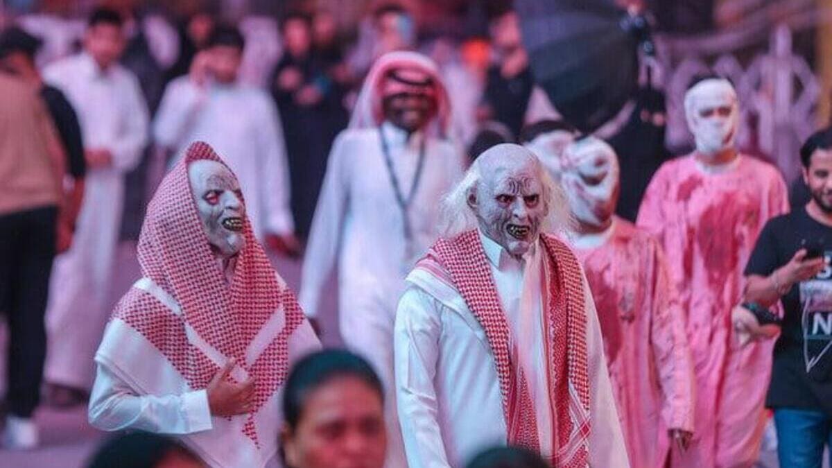 Festeggiamenti di Halloween in Arabia Saudita