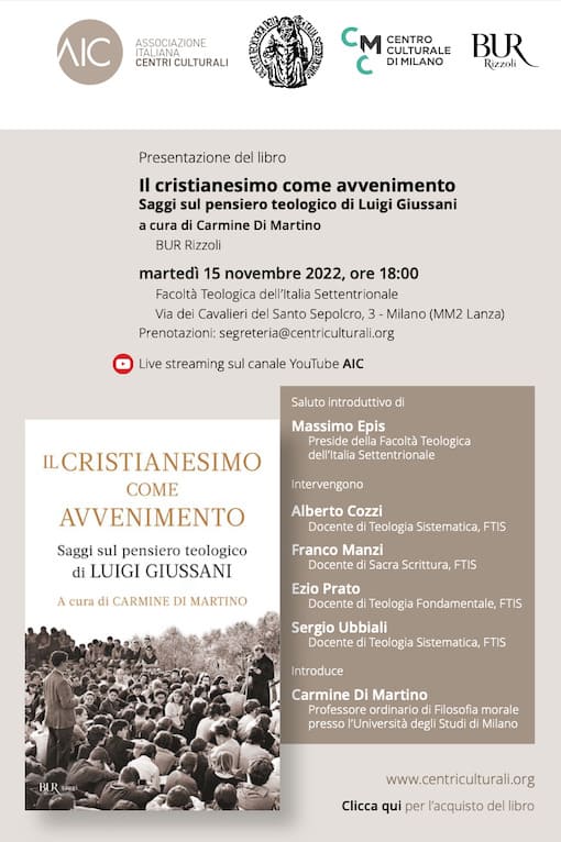 Il cristianesimo come avvenimento. Saggi sul pensiero teologico di Giussani