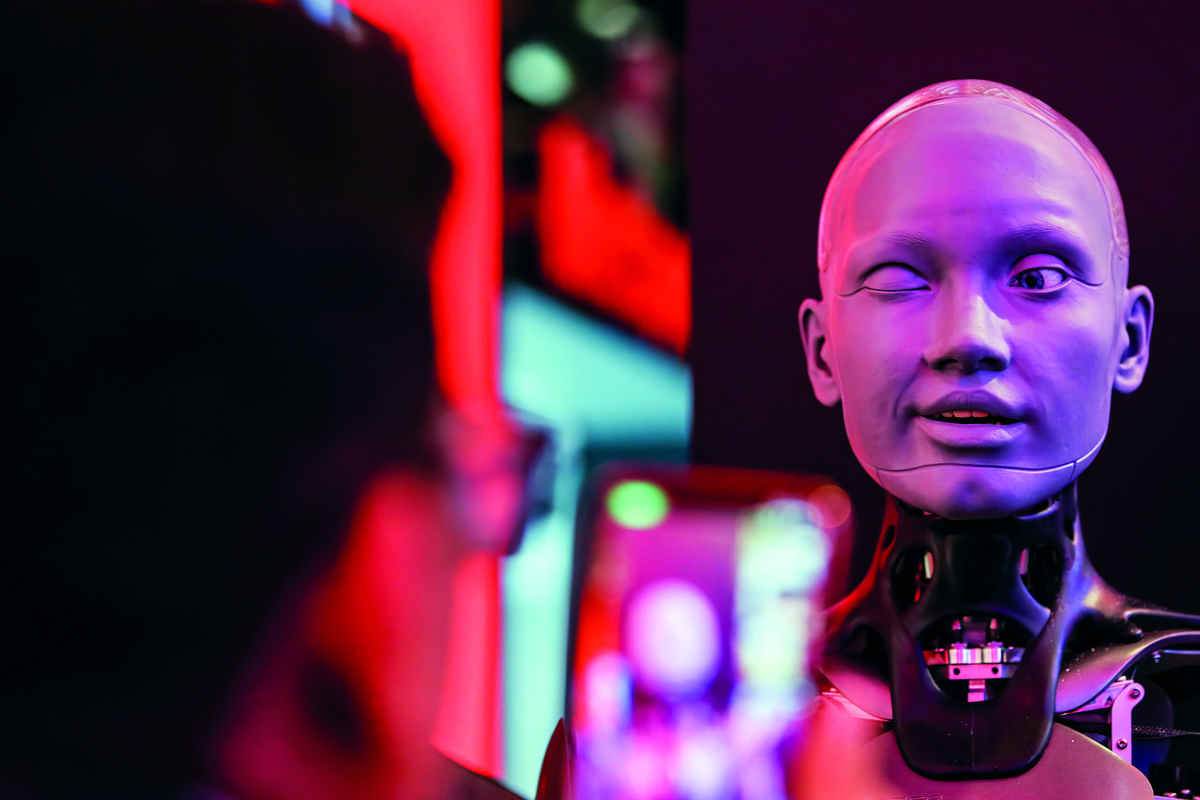 Metaverso solitudine robot