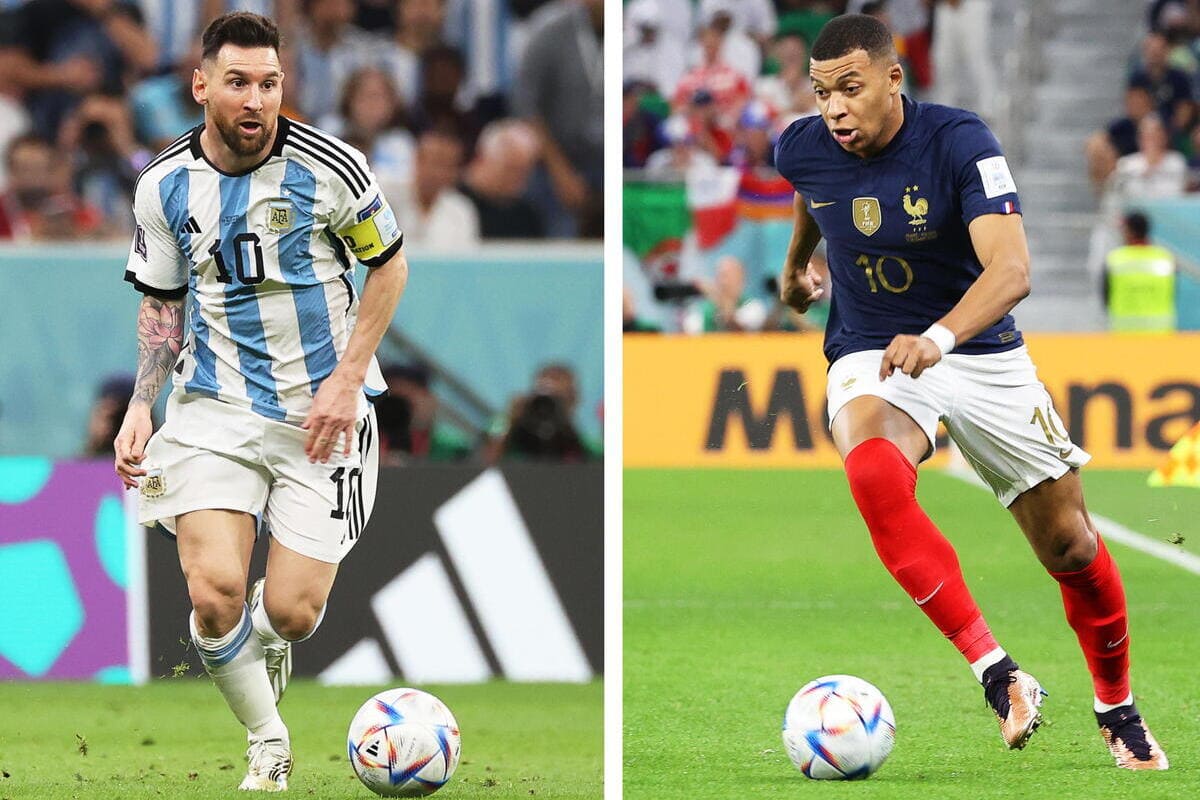 Messi Mbappé