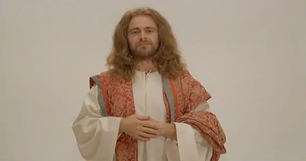 Beppe Grillo in "Cercasi Gesù" di Luigi Comencini, 1982