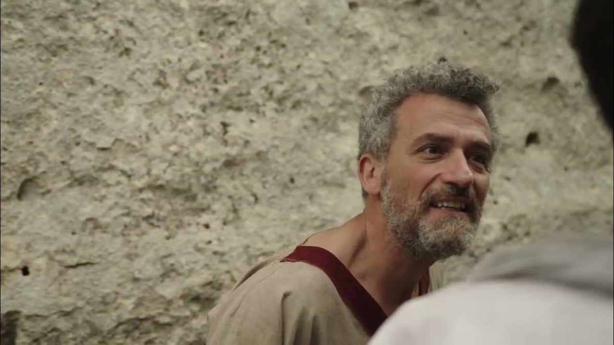 Andrea Carabelli in una scena del film Io sono Giuda